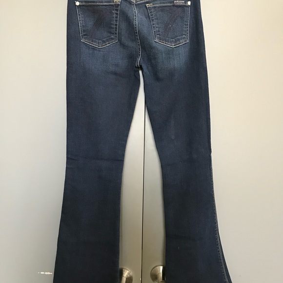 7 for all Mankind bootcut jeans size 26 - Picture 3 of 4